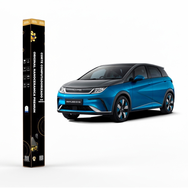 Película Nano Cerâmica Térmica BYD Dolphin Plus | Sob Medida