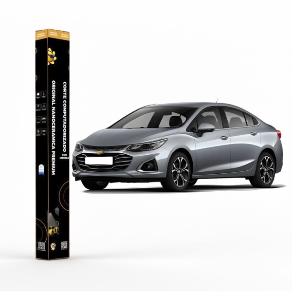 Película Insulfilm Nano Cerâmica Automotiva Térmica - CRUZE SEDAN