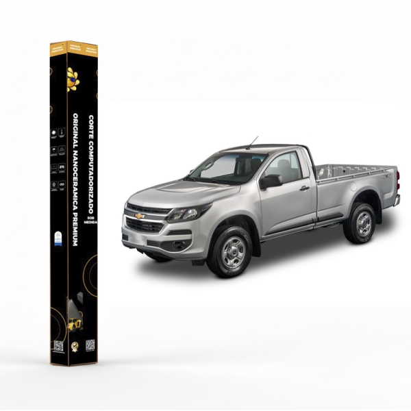 Película Insulfilm Nano Cerâmica Automotiva Térmica - S10 CABINE SIMPLES