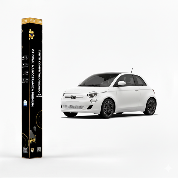 Película Insulfilm Nano Cerâmica Automotiva Térmica - FIAT 500