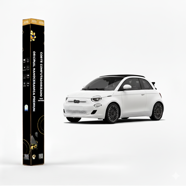 Película Insulfilm Nano Cerâmica Automotiva Térmica - FIAT 500 CONVERSIVEL (CABRIO)