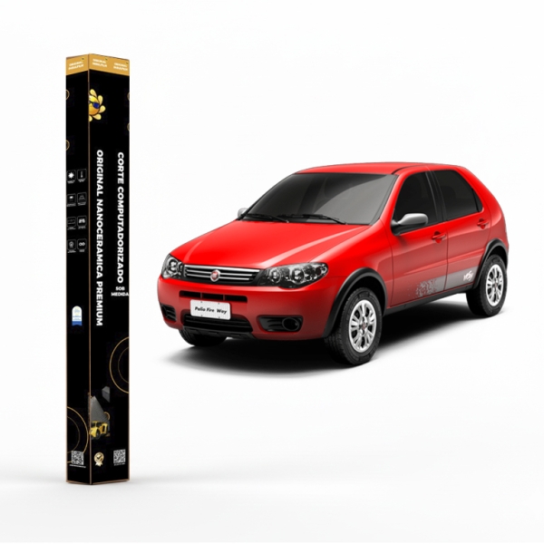 Película Insulfilm Nano Cerâmica Automotiva Térmica - FIAT PALIO 4 PORTAS