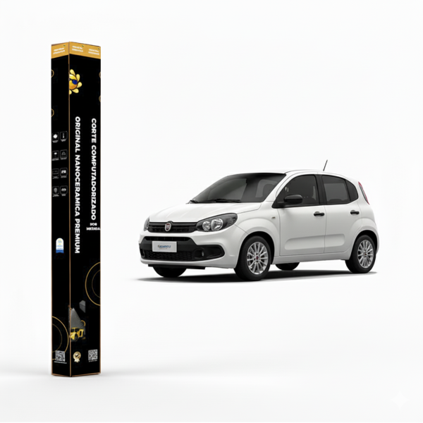 Película Insulfilm Nano Cerâmica Automotiva Térmica - FIAT UNO 4 PORTAS
