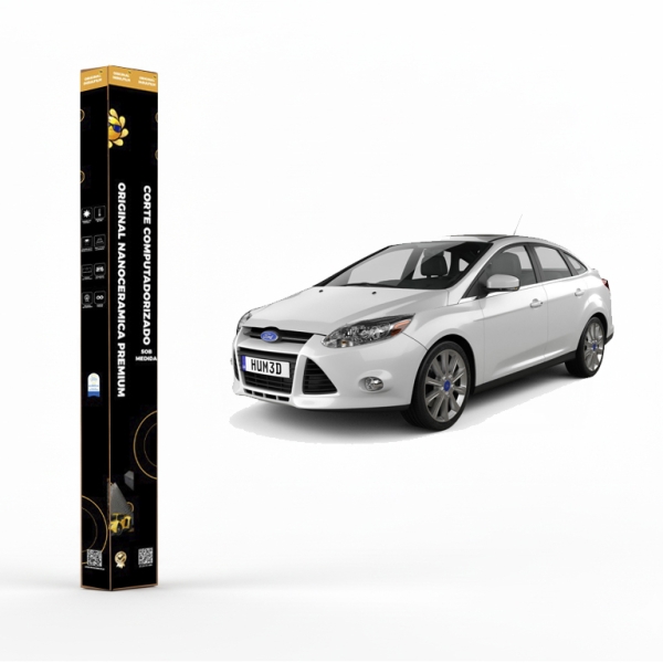 Película Insulfilm Nano Cerâmica Automotiva Térmica - FORD FOCUS SEDAN