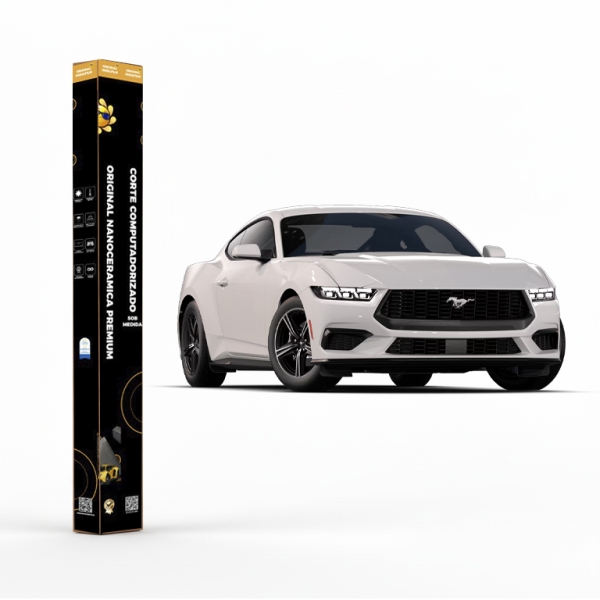 Película Insulfilm Nano Cerâmica Automotiva Térmica - FORD MUSTANG COUPE