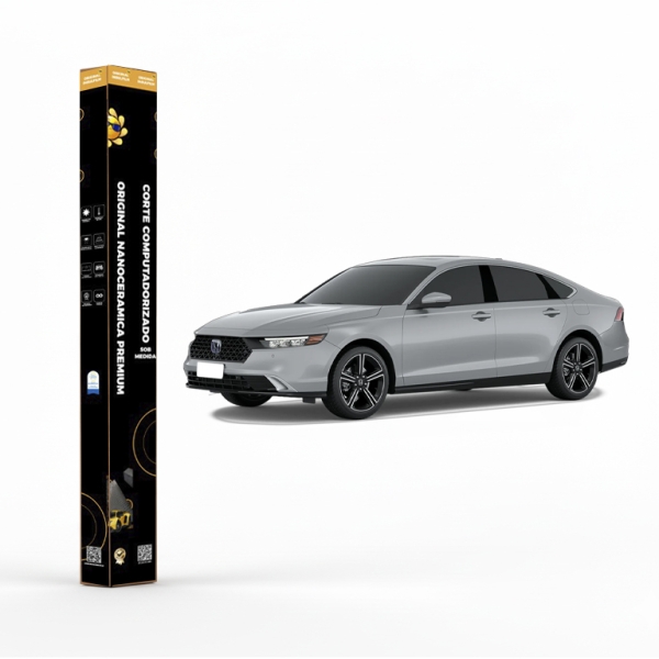 Película Insulfilm Nano Cerâmica Automotiva Térmica - HONDA ACCORD SEDAN