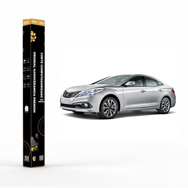 Película Insulfilm Nano Cerâmica Automotiva Térmica - HYUNDAI AZERA