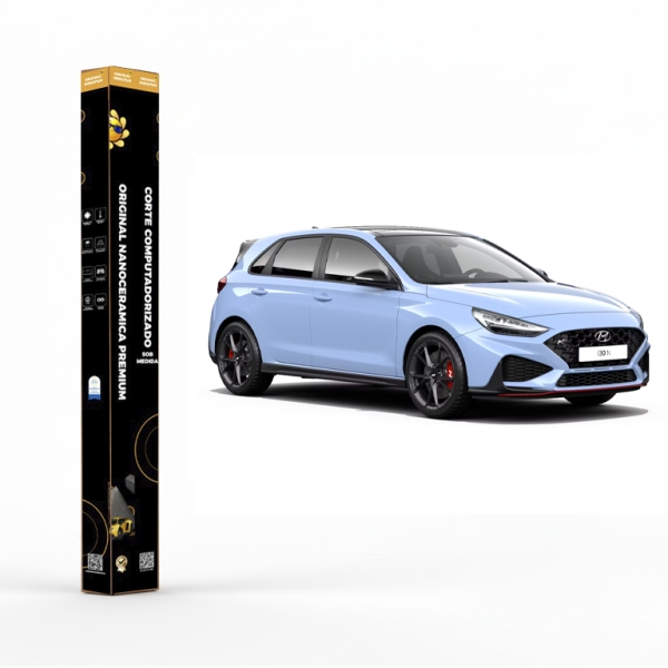 Película Insulfilm Nano Cerâmica Automotiva Térmica - HYUNDAI I30