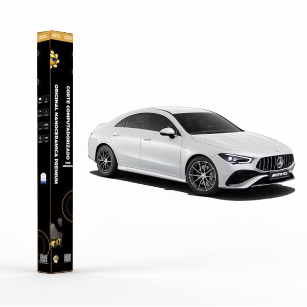 Película Insulfilm Nano Cerâmica Automotiva Térmica - MERCEDES BENZ CLA