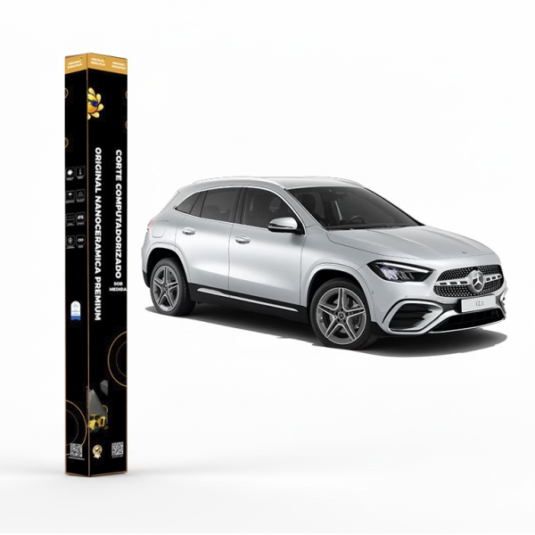 Película Insulfilm Nano Cerâmica Automotiva Térmica - MERCEDES BENZ GLA