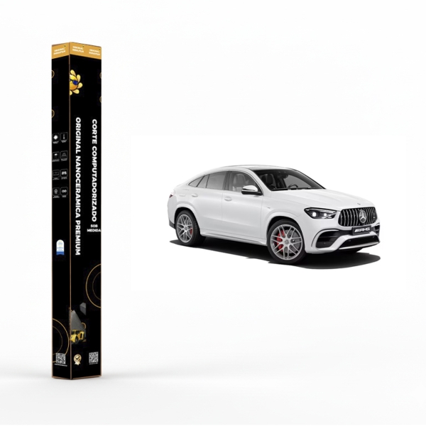 Película Insulfilm Nano Cerâmica Automotiva Térmica - MERCEDES BENZ GLE 53 COUPE