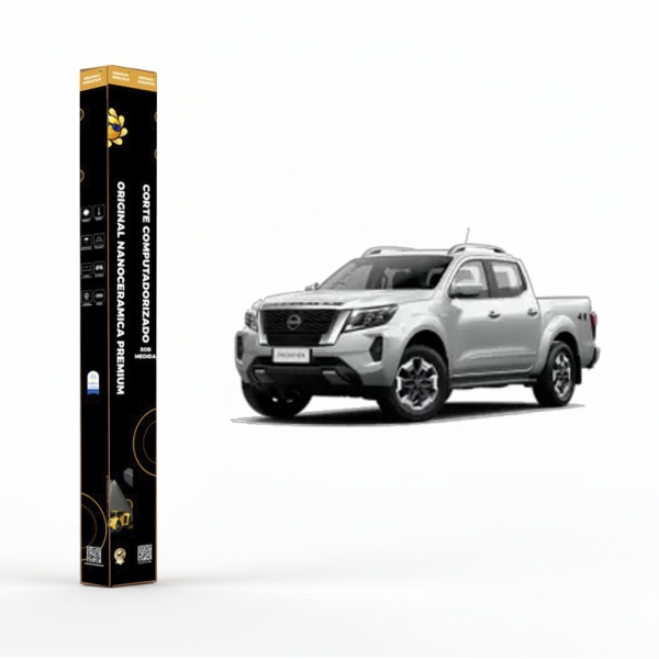 Película Insulfilm Nano Cerâmica Automotiva Térmica - NISSAN FRONTIER CAB ESTENDIDA