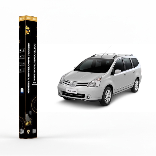 Película Insulfilm Nano Cerâmica Automotiva Térmica - NISSAN GRAND LIVINA