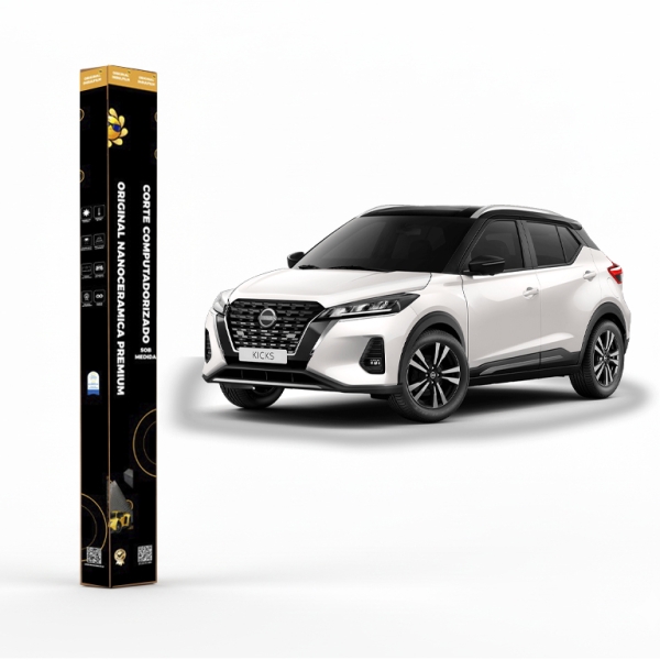 Película Insulfilm Nano Cerâmica Automotiva Térmica - NISSAN KICKS