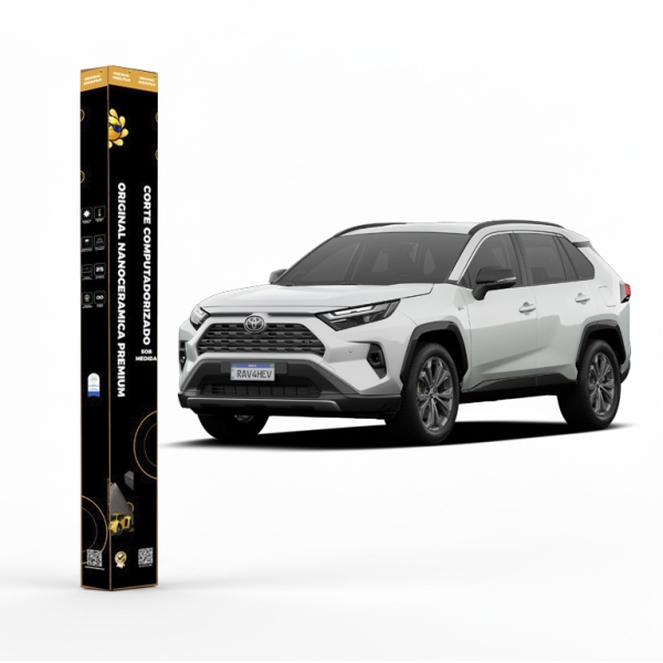 Película Insulfilm Nano Cerâmica Automotiva Térmica - TOYOTA RAV 4