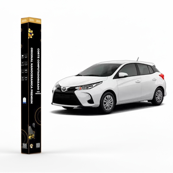 Película Insulfilm Nano Cerâmica Automotiva Térmica - TOYOTA YARIS HATCH