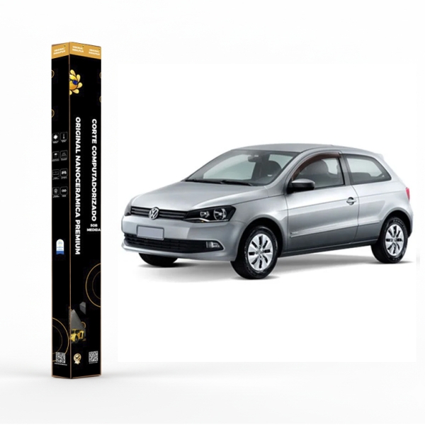 Película Insulfilm Nano Cerâmica Automotiva Térmica - VOLKSWAGEN GOL G5 2 PORTAS