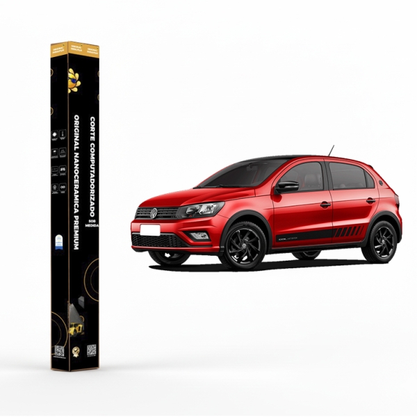 Película Insulfilm Nano Cerâmica Automotiva Térmica - VOLKSWAGEN GOL G7
