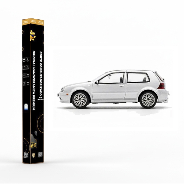 Película Insulfilm Nano Cerâmica Automotiva Térmica - VOLKSWAGEN GOLF GTI 2 PORTAS