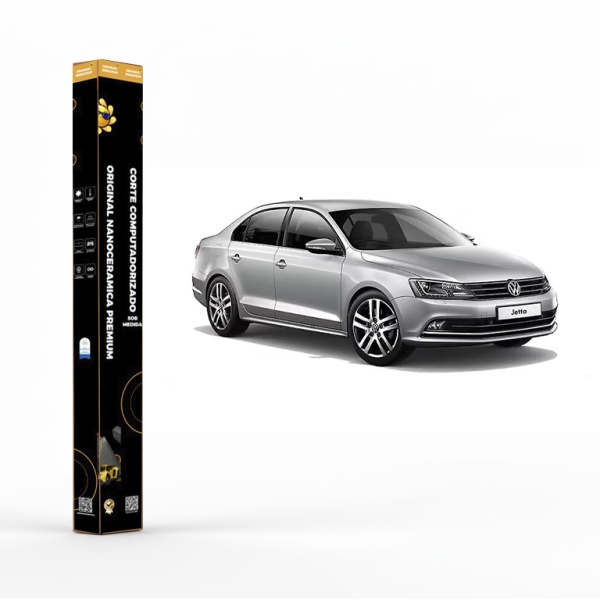 Película Insulfilm Nano Cerâmica Automotiva Térmica - VOLKSWAGEN JETTA
